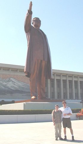 North Korea - Statue of Kim Il-sung