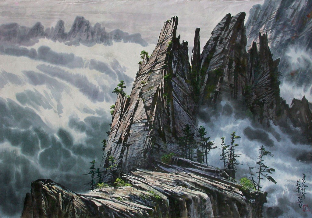 GangHyonChol Sword Rock of Mount GumGang